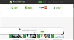 Desktop Screenshot of mistral-service.it